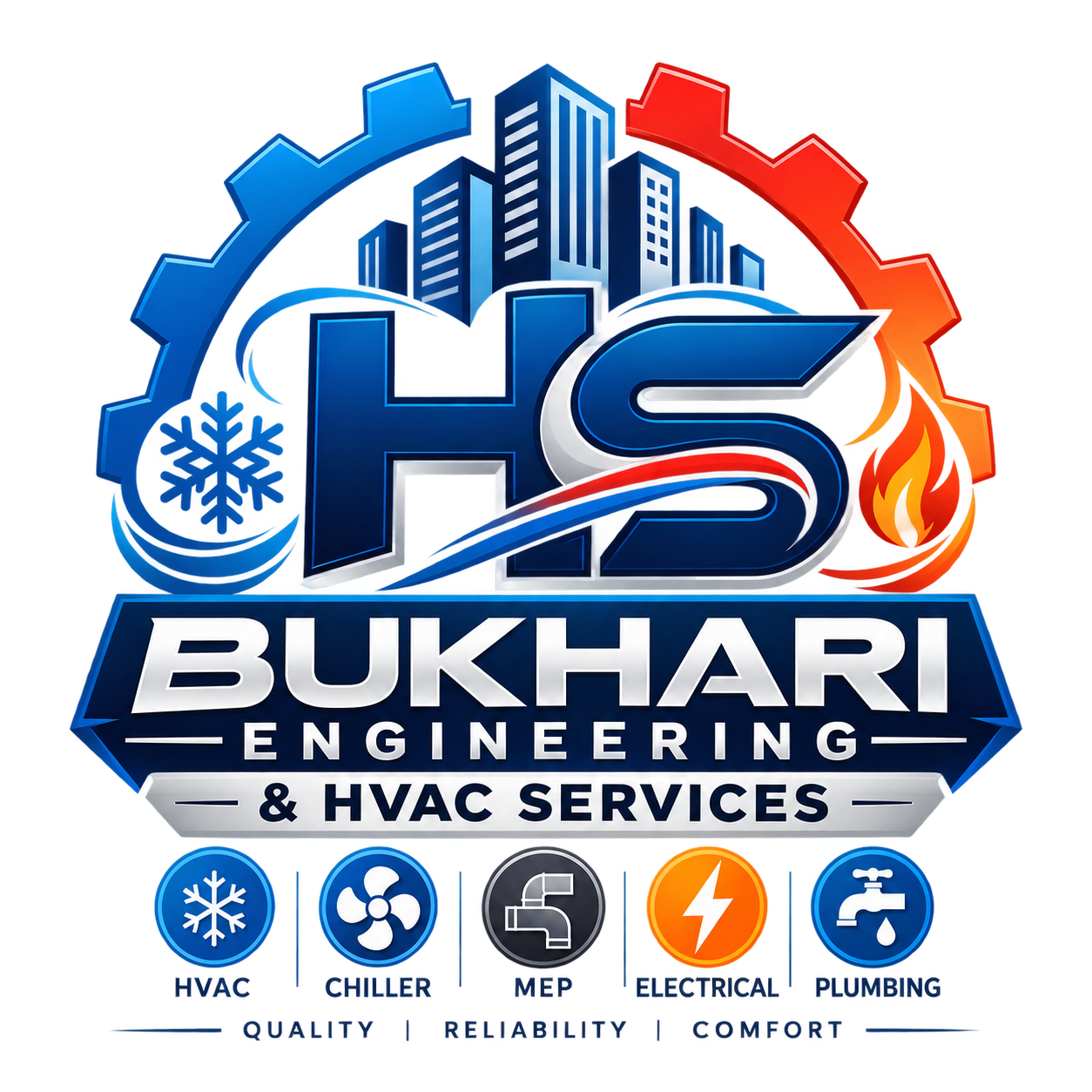 HS Bukhari Engineering Services Logo